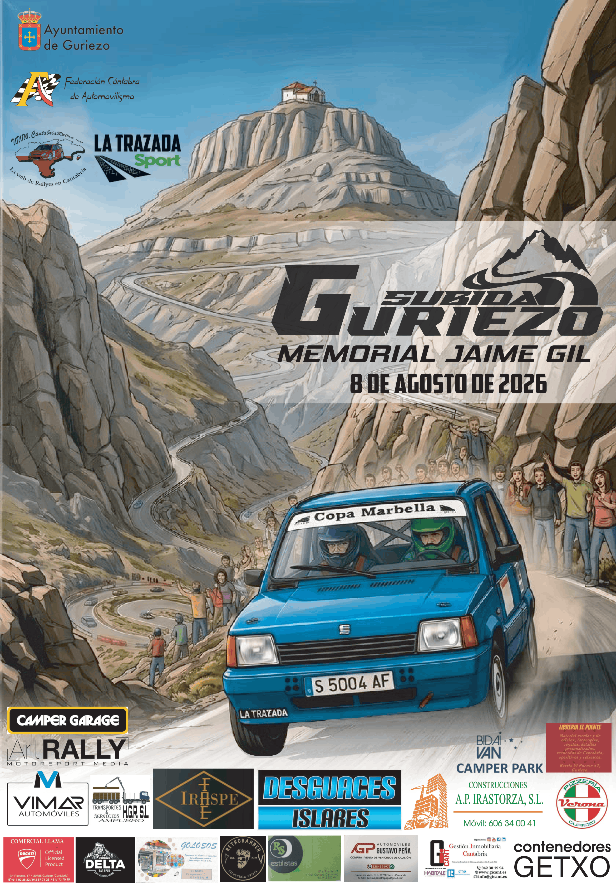 Cartel de II Subida a Guriezo Memorial Jaime Gil