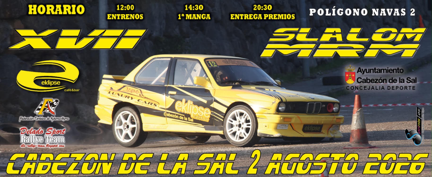 Cartel de XVII SLALOM MRM – Cabezón de la Sal