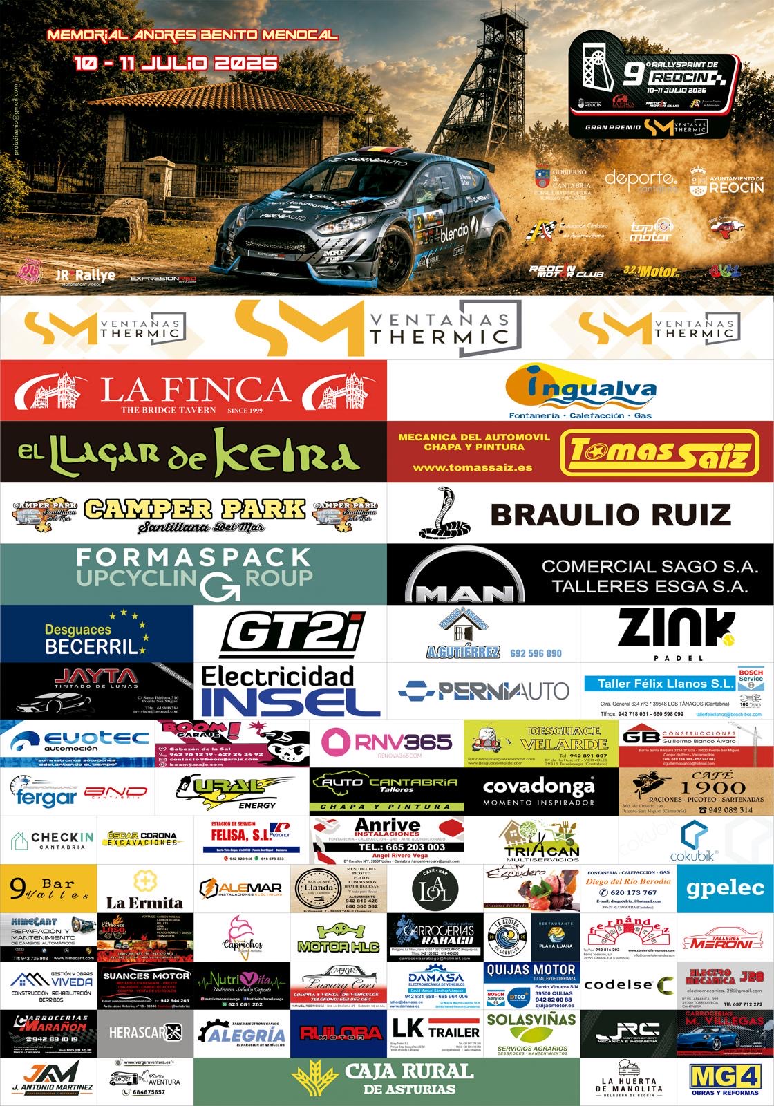 Cartel de IX Rallysprint de Reocín