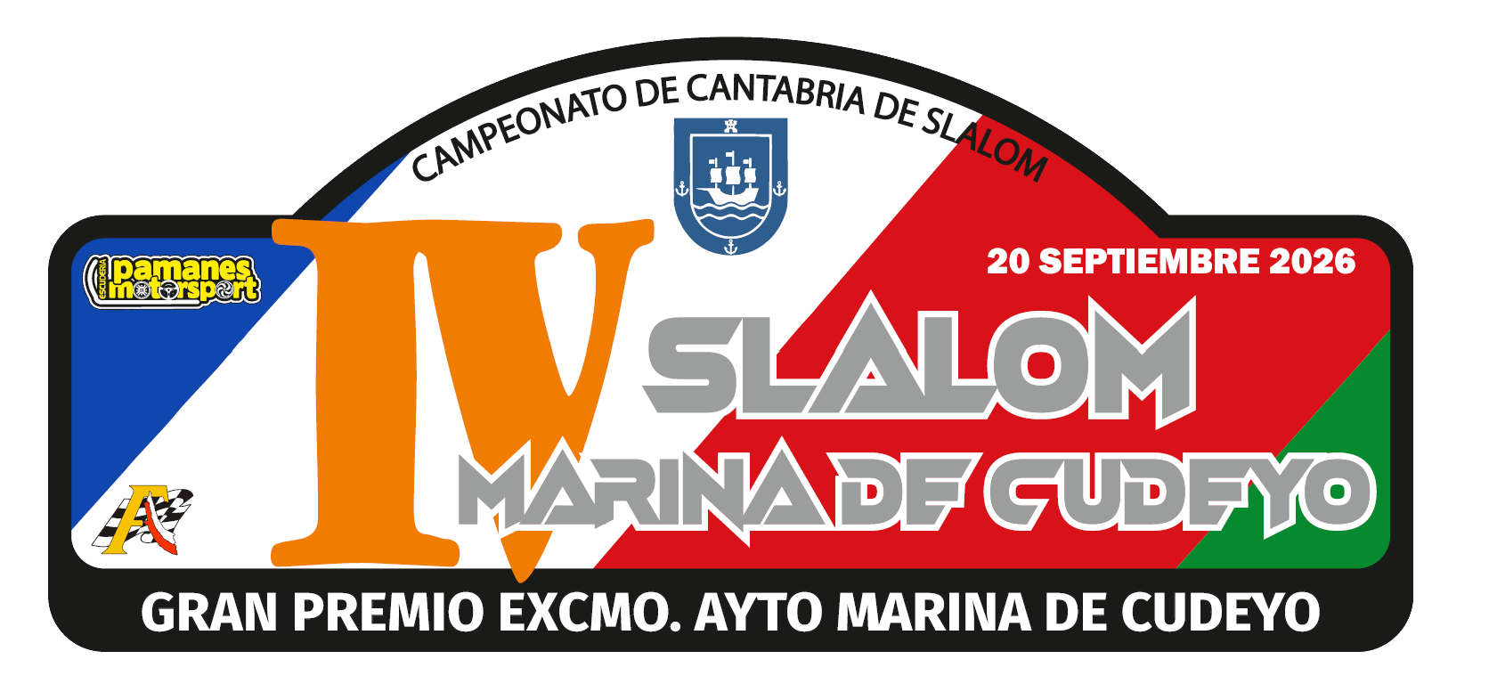Cartel de IV Slalom Marina de Cudeyo